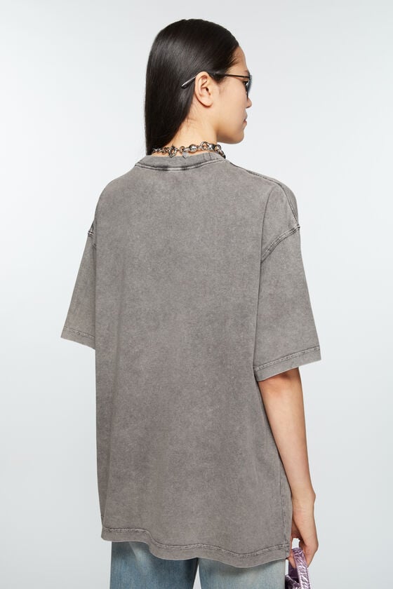 Acne Studios Verschwommenes Logo-T-Shirt - Entspannte Unisex-Passform Muttertagsangebot
