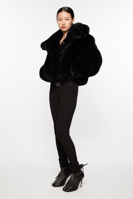 Acne Studios Rib leggings Laufsteg-Show Jubiläumsangebot