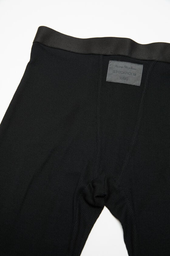 Acne Studios Rib leggings Laufsteg-Show Jubiläumsangebot