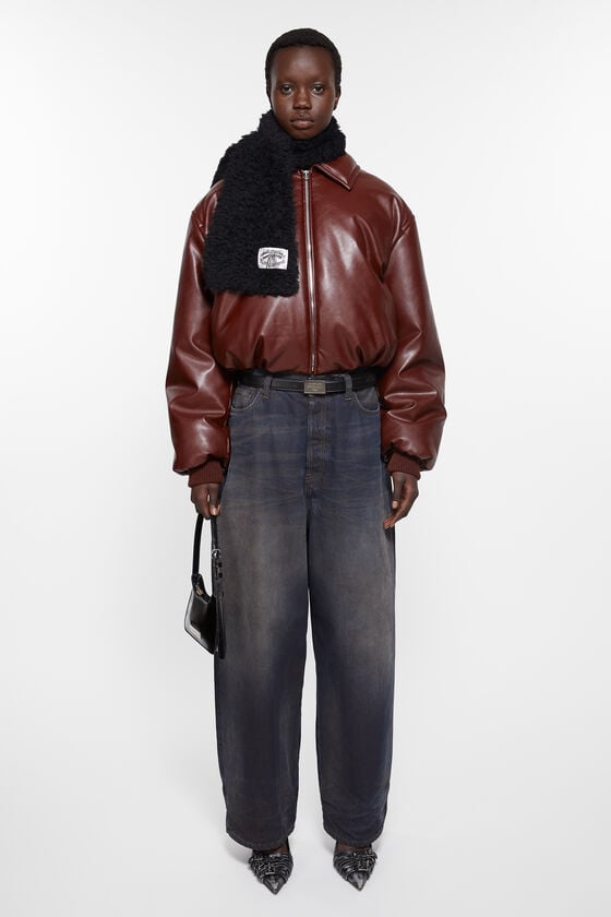 Acne Studios Fluffy scarf - Narrow Große Rabatte