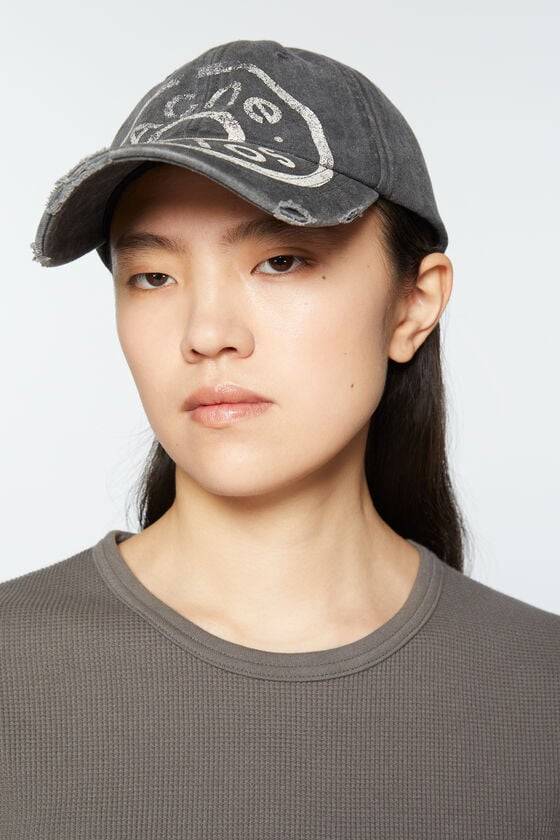 Acne Studios Kappe mit Logoaufdruck Letzte 2 Tage