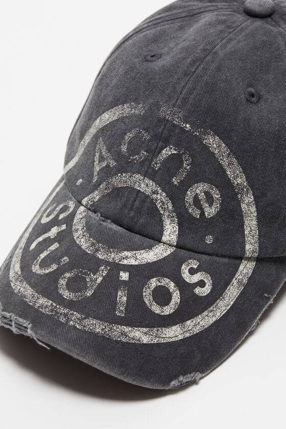 Acne Studios Kappe mit Logoaufdruck Letzte 2 Tage