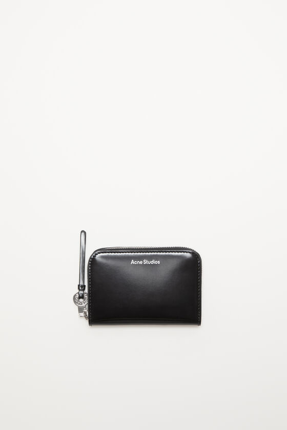Acne Studios Leder-Portemonnaie mit Reißverschluss