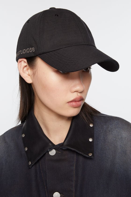 Acne Studios Kappe aus Baumwoll-Ripstop Clearance-Verkauf