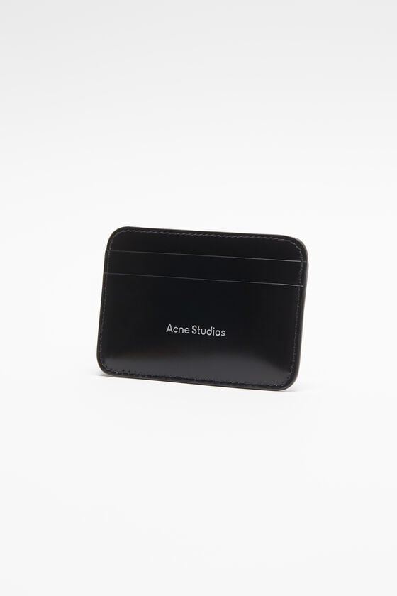 Acne Studios Ledernes Karten-Etui Kostenloser Versand international