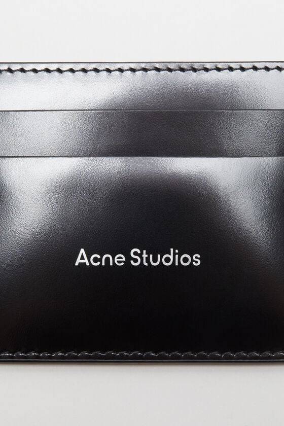 Acne Studios Ledernes Karten-Etui Kostenloser Versand international