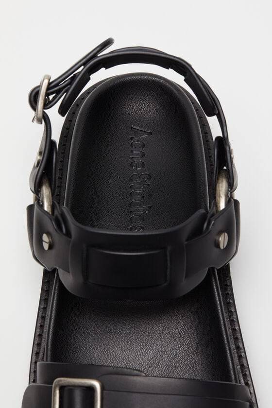 Acne Studios Sandalen mit Lederschnalle Begrenzt auf 3 Tage