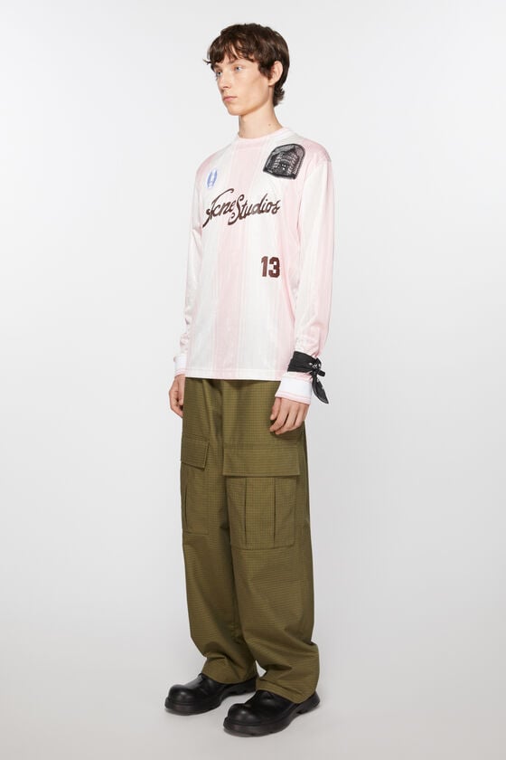 Acne Studios Leichter Schal mit Print Rabatte dieses Monats