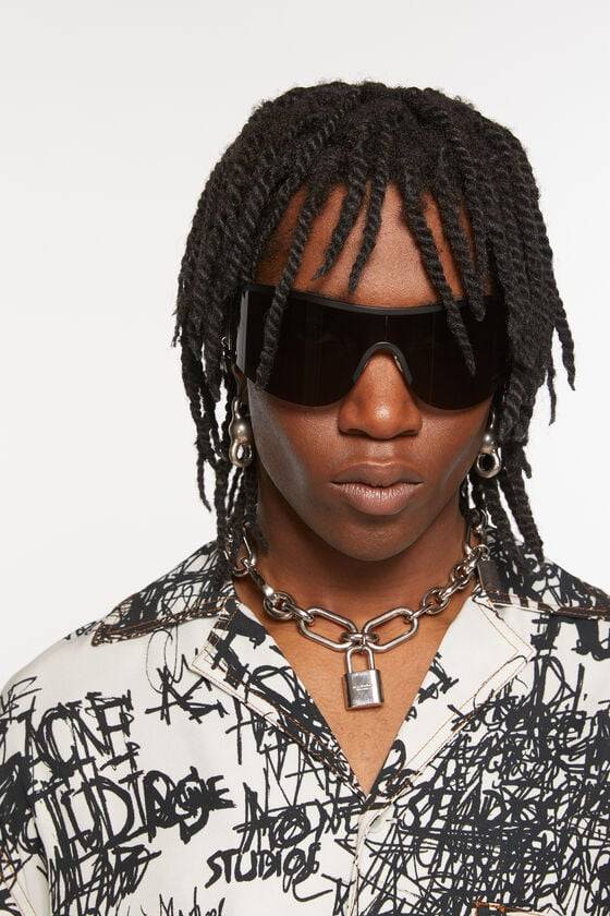 Acne Studios Sonnenbrille mit Metallrahmen Verkauf