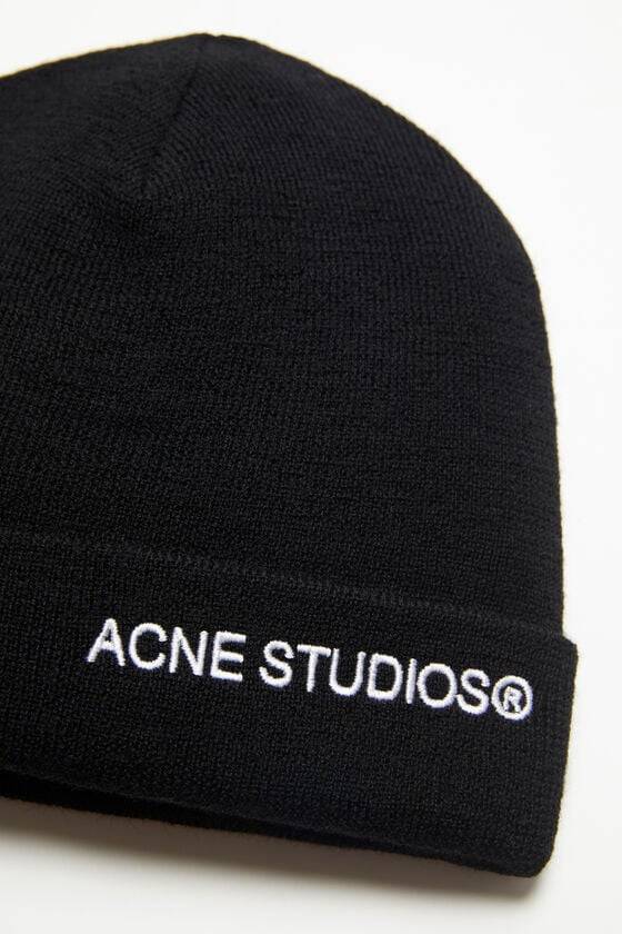 Acne Studios Beanie mit Logo Meist gekauft