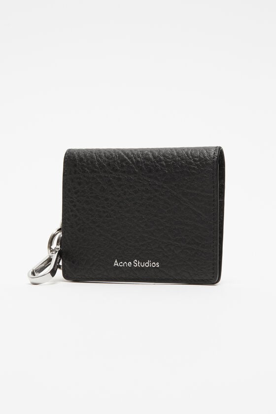 Acne Studios Gefaltete Lederbrieftasche Fabrik Onlineshop