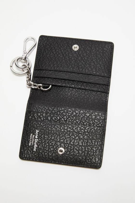 Acne Studios Gefaltete Lederbrieftasche Fabrik Onlineshop