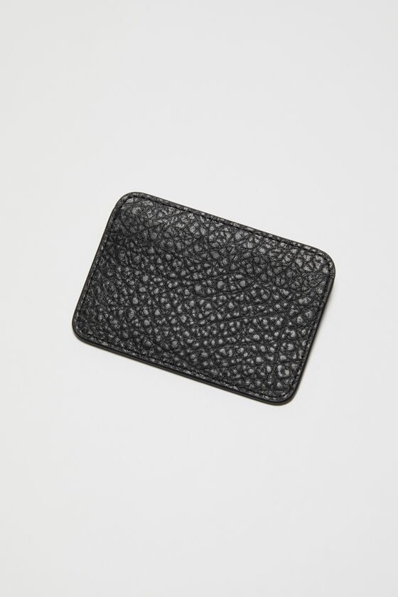 Acne Studios Ledernes Karten-Etui Rabatt