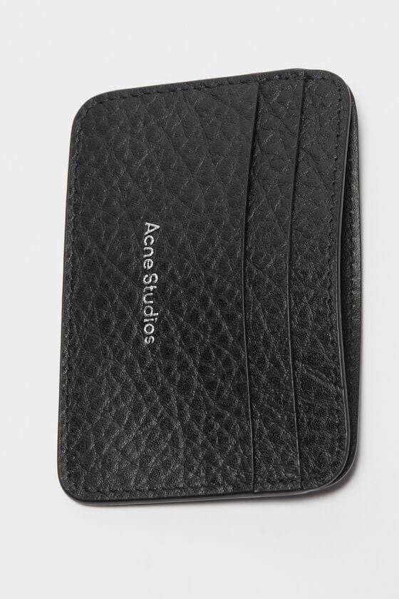 Acne Studios Ledernes Karten-Etui Rabatt