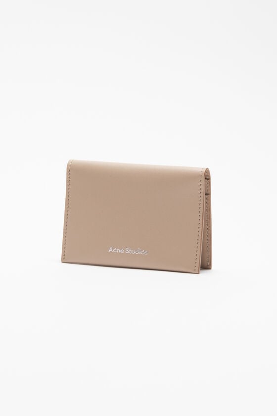 Acne Studios Gefaltete Lederbrieftasche Versandkostenfrei