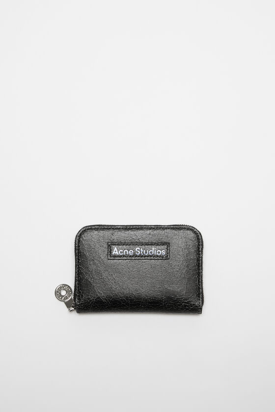 Acne Studios Leder-Portemonnaie mit Reißverschluss