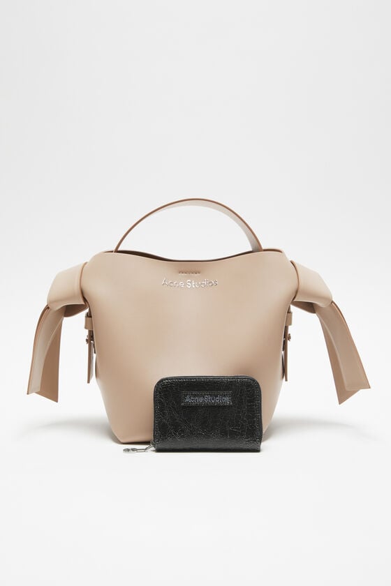 Acne Studios Leder-Portemonnaie mit Reißverschluss Online Shopping