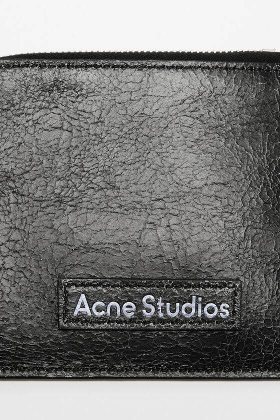 Acne Studios Portemonnaie aus Leder mit Reißverschluss Exklusivangebot