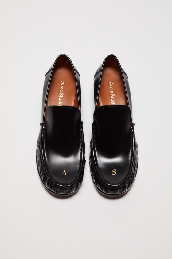 Acne Studios Leder-Loafer Heißer Verkauf