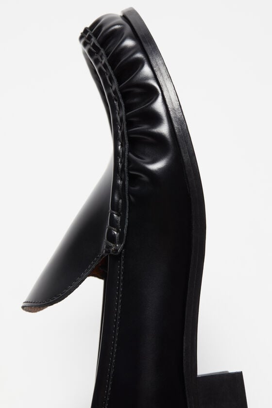 Acne Studios Leder-Loafer Heißer Verkauf