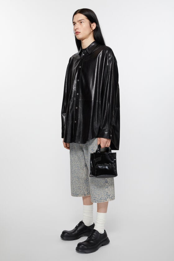 Acne Studios Mini-Schultertasche mit Logo Online Outlet