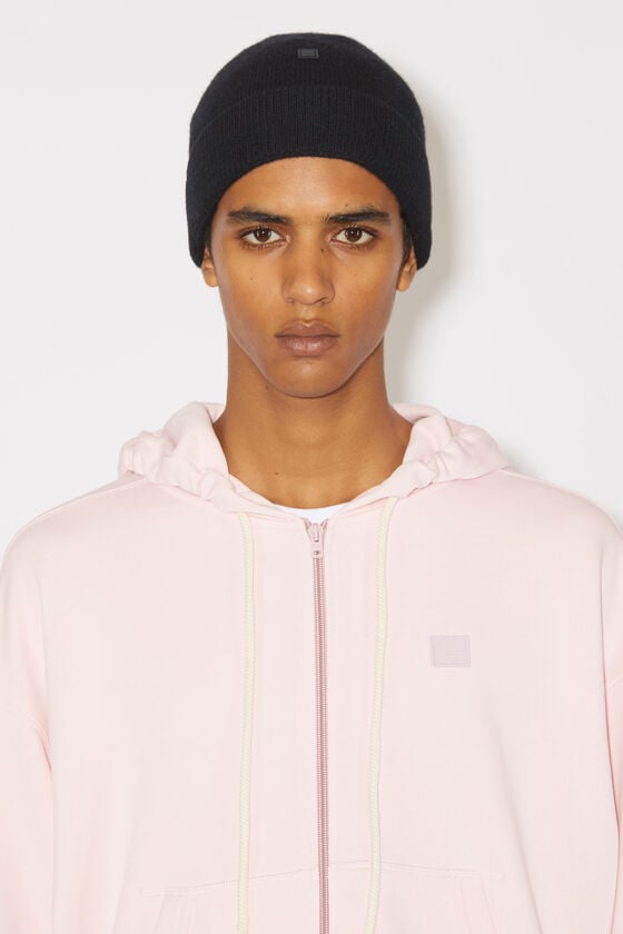 Acne Studios Beanie mit Micro-Face-Aufnäher Große Rabatte