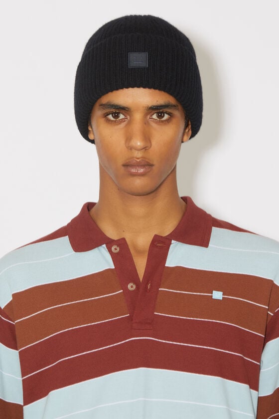 Acne Studios Beanie mit kleinem Face-Logo Neuheiten