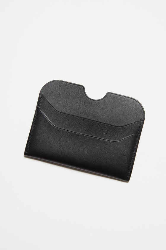 Acne Studios Ledernes Karten-Etui Sonderangebote