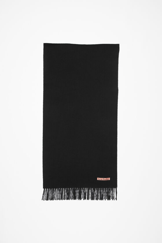 Acne Studios Schmaler Fransen-Schal aus Kaschmir
