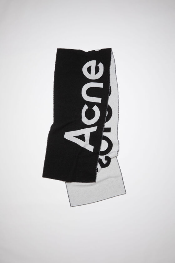 Acne Studios Schal mit Logo-Jacquardmuster Wochenangebot