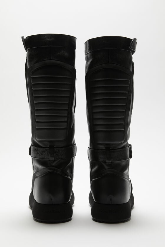 Acne Studios Patchwork-Lederstiefel Zeitbegrenzte Promotion