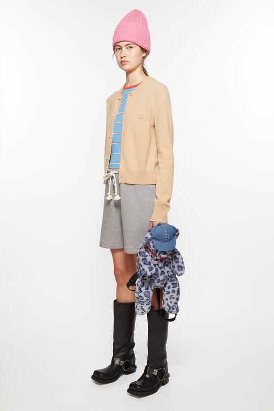 Acne Studios Teddy-Rucksack Sonderangebot der Fabrik