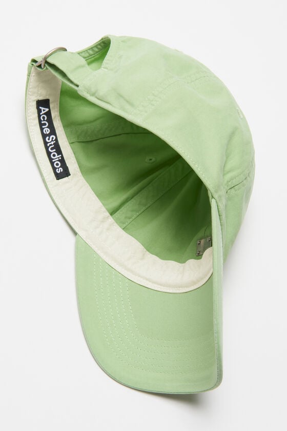 Acne Studios Aufgesetzte Kappe mit Face-Logo 50% Rabatt mit kostenlosem Versand