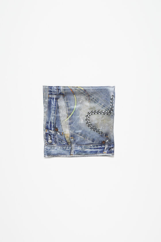 Acne Studios Bedruckter Seidenschal