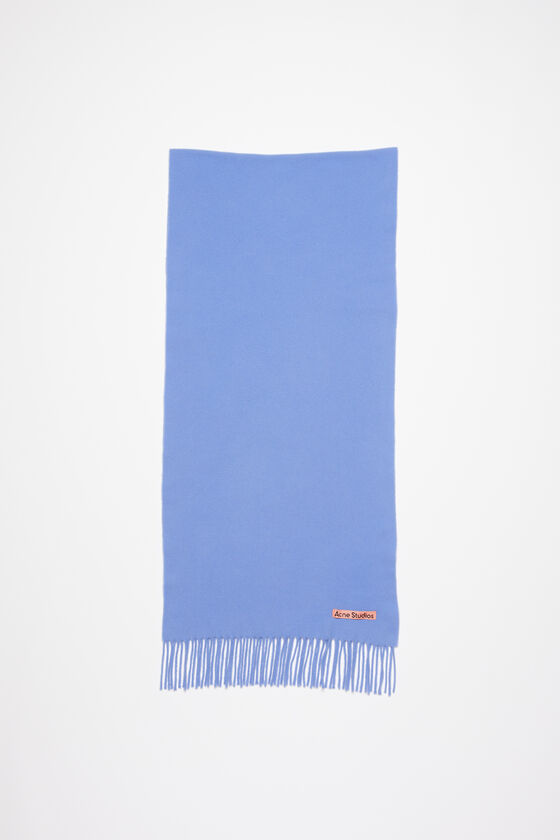 Acne Studios Schmaler Fransen-Schal aus Wolle