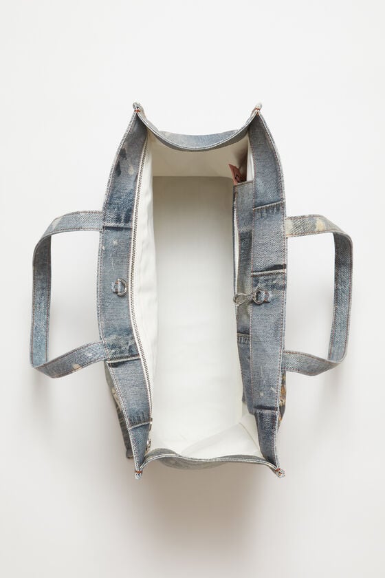 Acne Studios Bedruckte Tote Bag Schlussverkauf