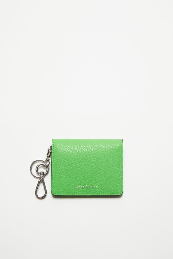 Acne Studios Portemonnaie aus Leder mit Faltöffnung
