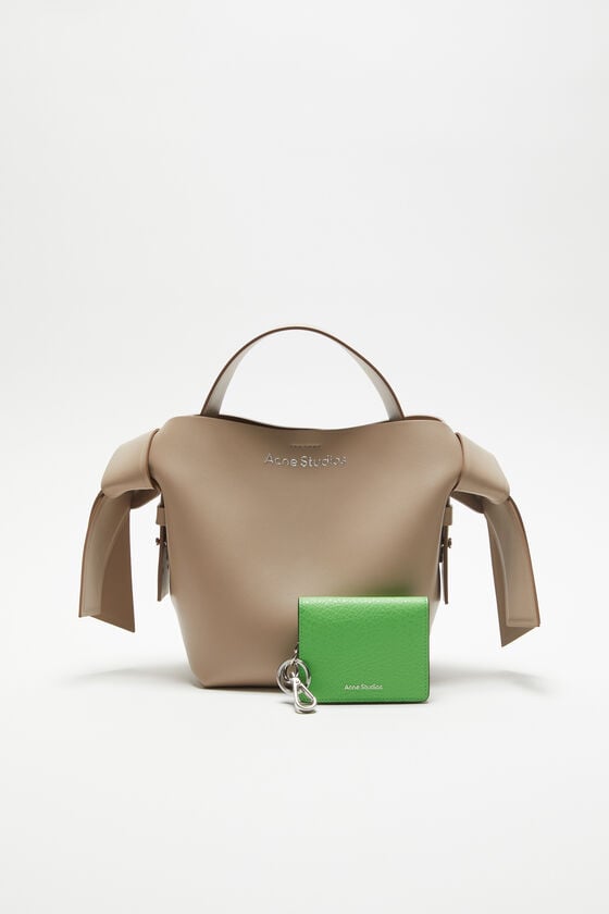 Acne Studios Portemonnaie aus Leder mit Faltöffnung Kostenloser Versand