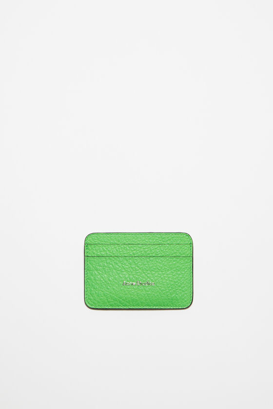 Acne Studios Ledernes Karten-Etui Fabrikpreis