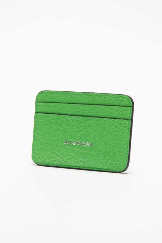 Acne Studios Ledernes Karten-Etui Fabrikpreis