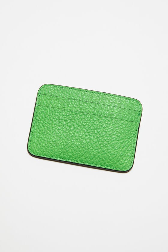 Acne Studios Ledernes Karten-Etui Fabrikpreis