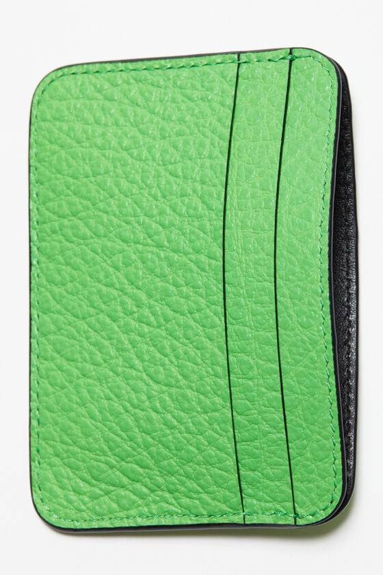 Acne Studios Ledernes Karten-Etui Fabrikpreis