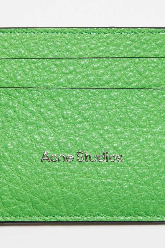 Acne Studios Ledernes Karten-Etui Fabrikpreis