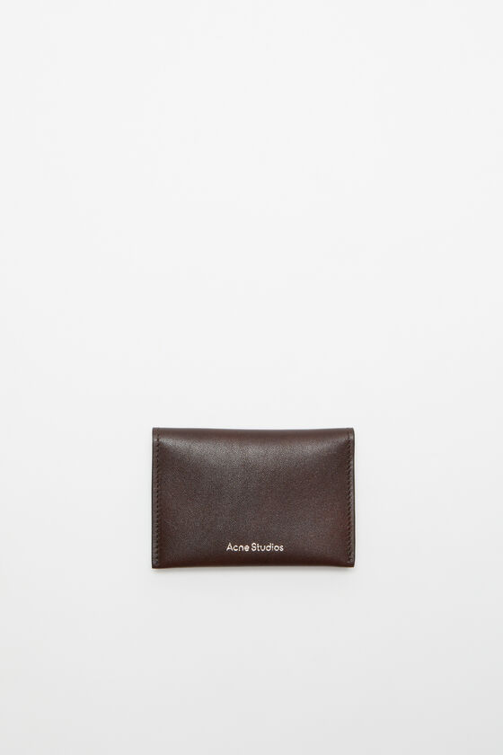 Acne Studios Gefaltete Lederbrieftasche Flash Sale