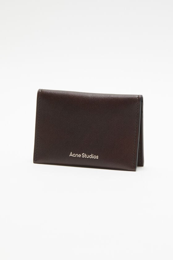 Acne Studios Gefaltete Lederbrieftasche Flash Sale