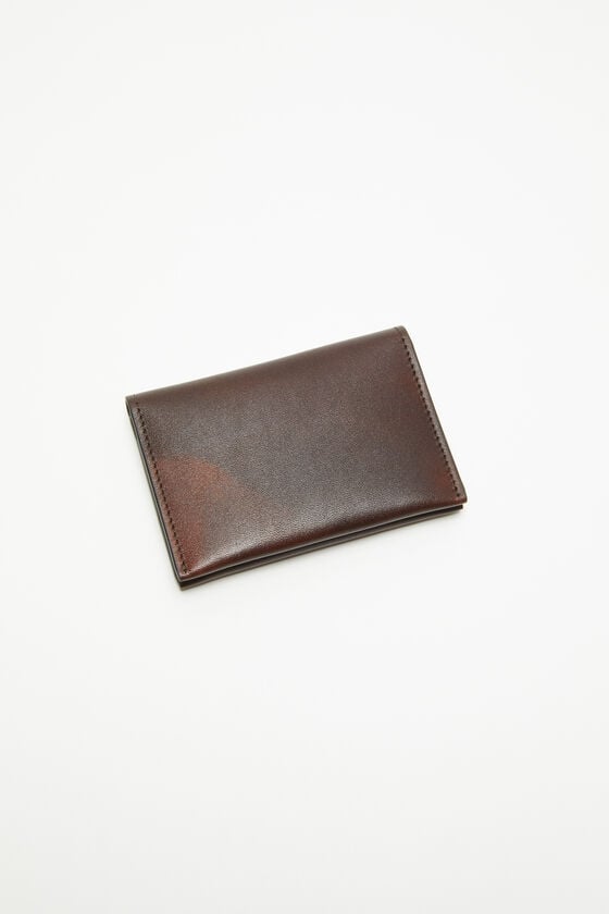 Acne Studios Gefaltete Lederbrieftasche Flash Sale