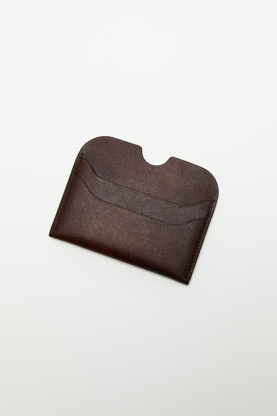 Acne Studios Ledernes Karten-Etui Exklusivangebot