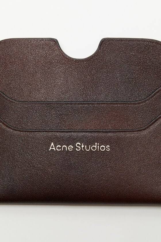 Acne Studios Ledernes Karten-Etui Exklusivangebot