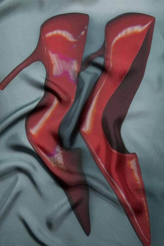 Acne Studios Seidenschal mit Print von Katerina Jebb Laufsteg-Show Wochenangebot
