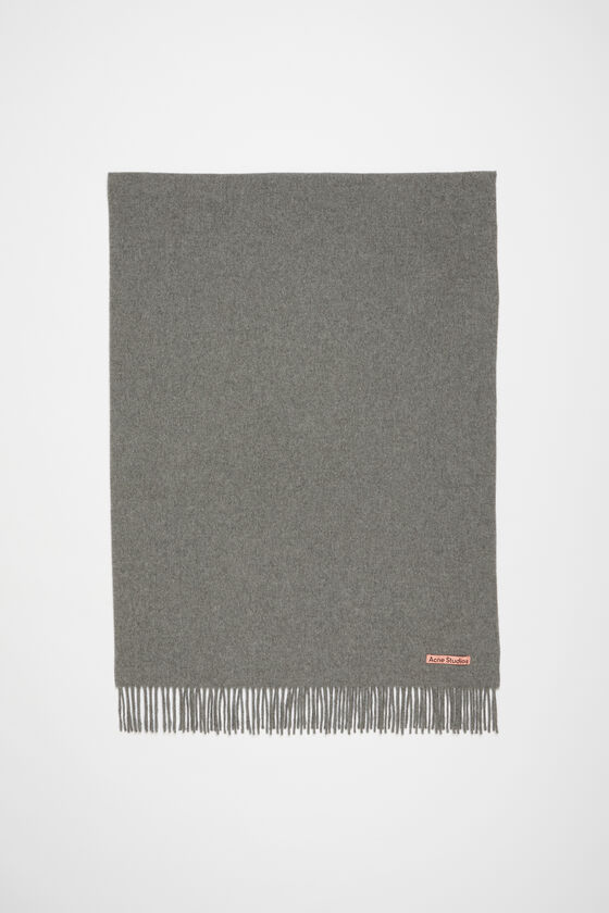 Acne Studios Oversized-Wollschal mit Fransen Letzte 2 Tage